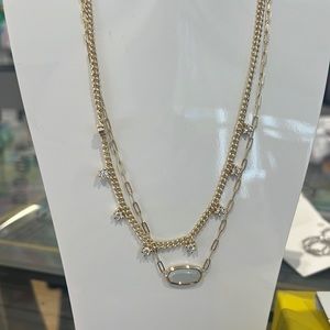 NWT Framed Elisa Multi-strand necklace